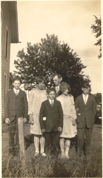 Graduating Class, Lewis Valley School