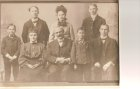 Back Row: Charles Archie, Myrtle May, Clifford W.; Front Row: Llewellyn G., Emma, William Robert, Earl Henry and Frank Cecil Ashbaugh.  Submitted by Dawn Tedder